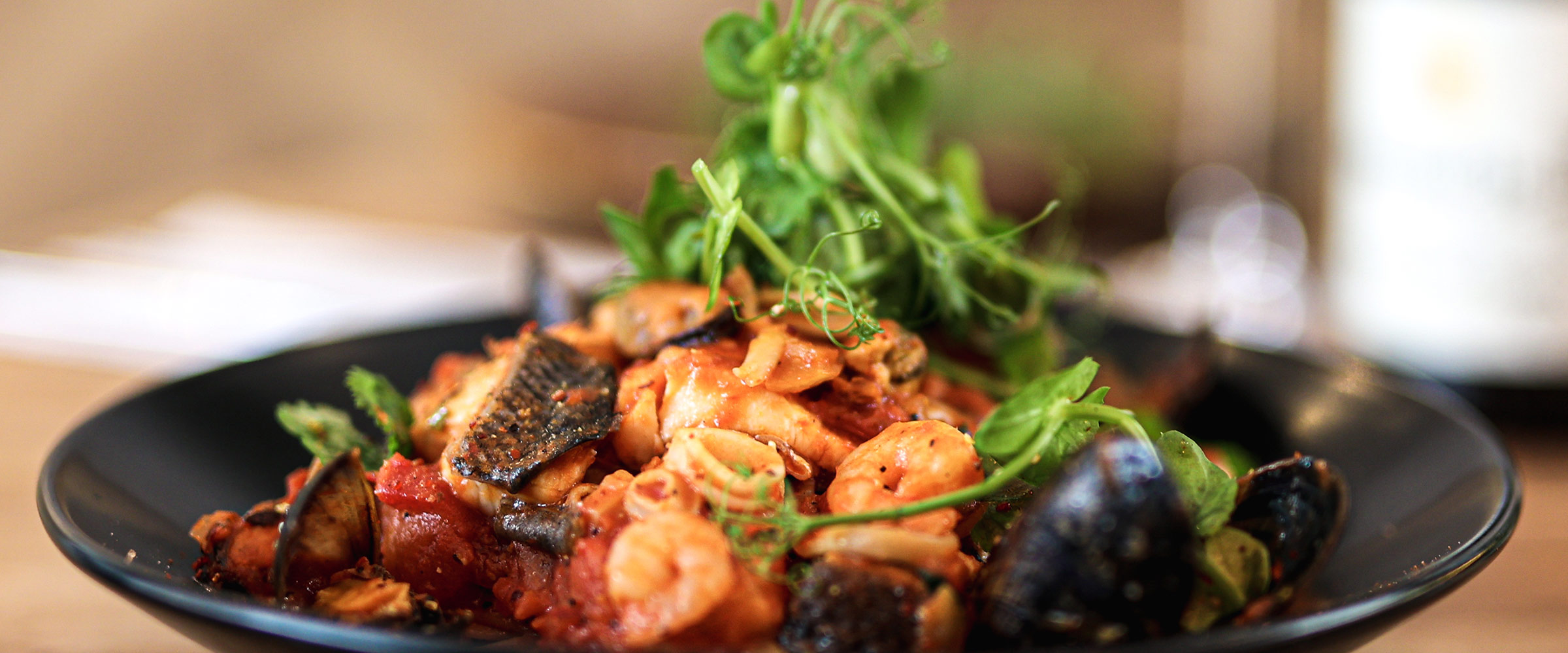 Pasta dishes from The Rocka Restaurant