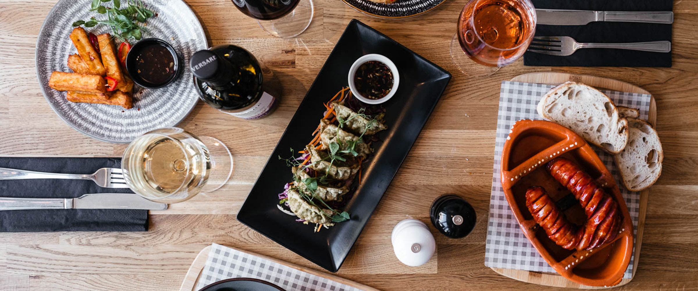 A selection of starters from The Rocka Restaurant